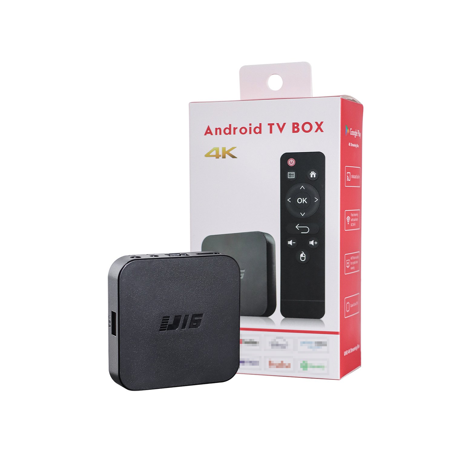 2024 New H313 Network Set Top Box ATV System 4K HD U16 Android Set Top Box