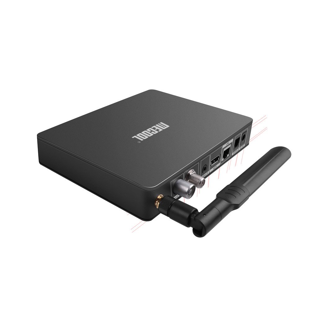 Amlogic S905X2 DDR4 4GB 64GB Android 9 DVB T2/S2/C Combo Digital TV Receiver 5G Wireless 4K Android TV Box K7 with Antenna