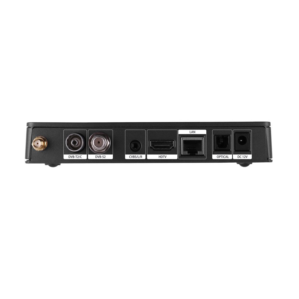 Amlogic S905X2 DDR4 4GB 64GB Android 9 DVB T2/S2/C Combo Digital TV Receiver 5G Wireless 4K Android TV Box K7 with Antenna