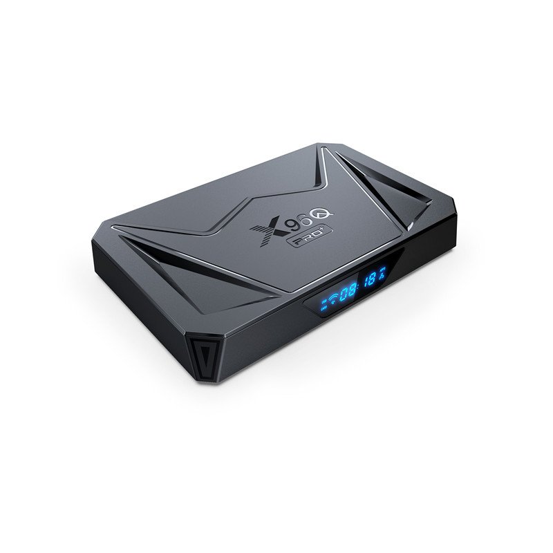 X96Q PRO+ Smart ATV TV BOX Allwinner H728 Wifi6 With BT Voice Remote Control real Android 14.0 8K Set-Top Box 4gb 32gb