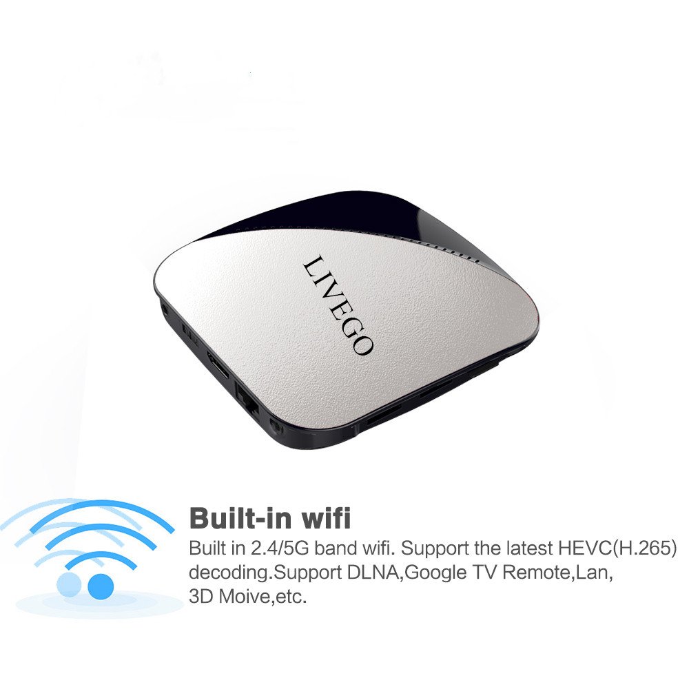 New Leadcool Android 9.0 Livego Set Top Box 4K TV Box RK3318 Quad Core USB3.0 UHD Image BT4.0