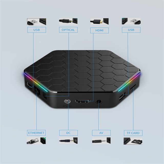 Cheapest Android 12.0 TV Box T95Z plus 4gb ram 32gb rom Allwinner h618 Wifi6 BT Smart Android Tv Box 6k 4k set top box T95ZPLUS
