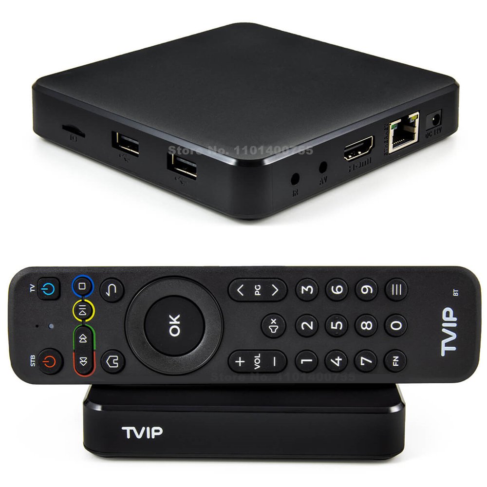 Factory price set top box TVIP705 box IP tv linux 1G8G smart 4k tv box Linux Dual Os IP TV Media Player