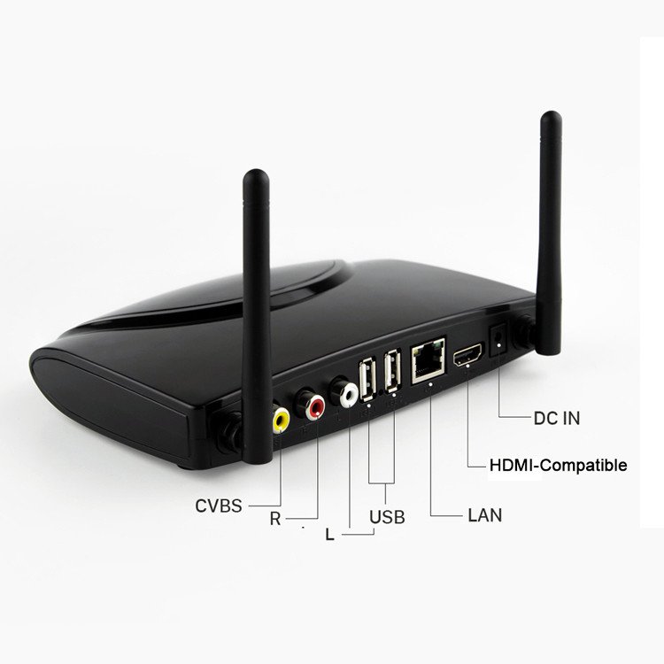 New Android 9.0 Leadcool R2 Smart TV Set Top Box 2GB Ram TV Box 2.4G WIFI 4K UHD Screen USB 2.0 WiFi 2.4G
