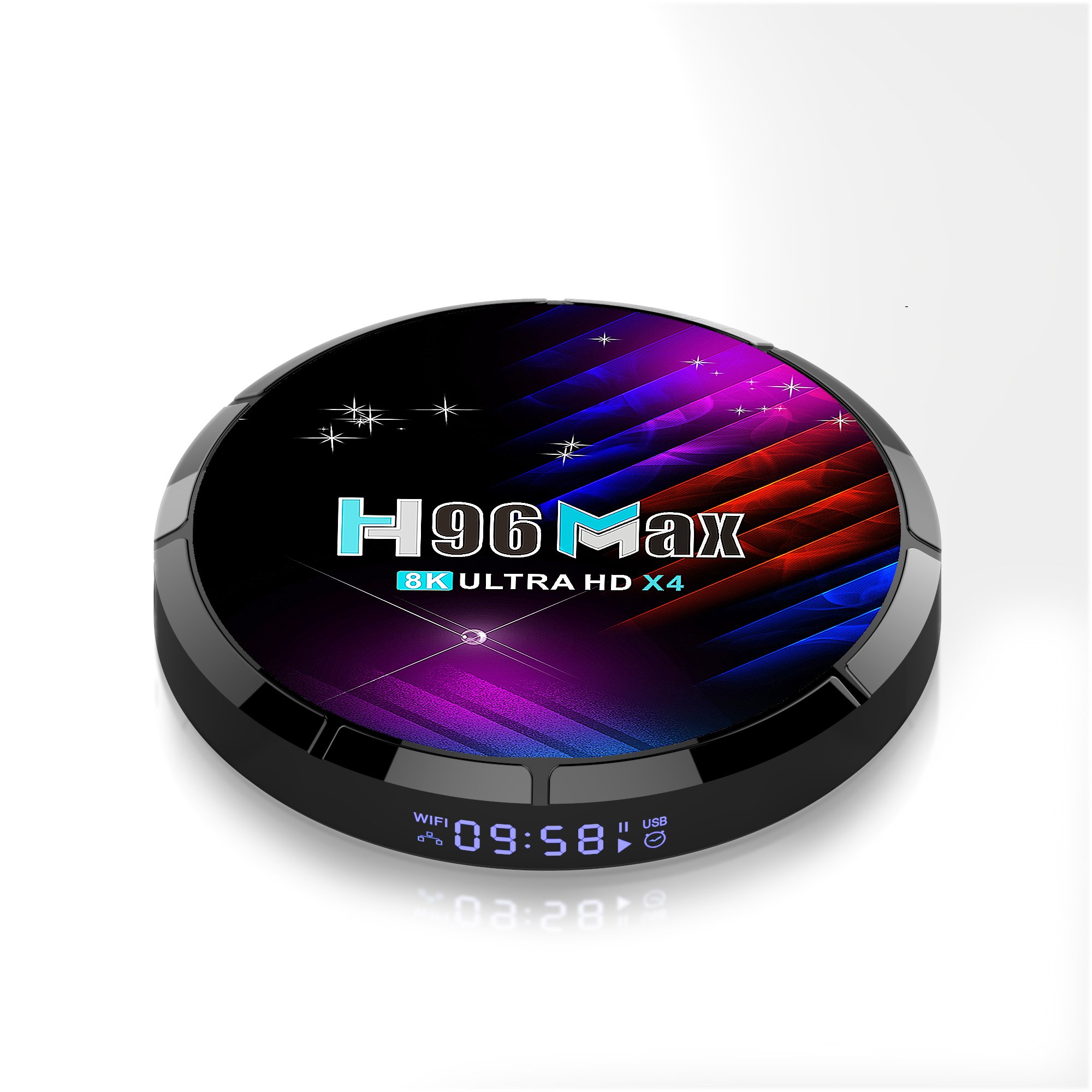 H96max Tvbox H96 MAX 3528 RK3528 Quad Core Android 13 TV Box Dual Wifi Media Player 8K Set Top Box DDR4 Wifi6 BT5.0 2.4G 5G