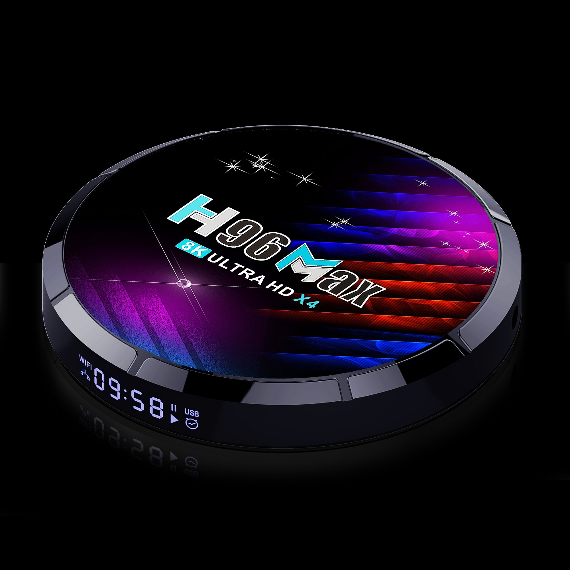 H96max Tvbox H96 MAX 3528 RK3528 Quad Core Android 13 TV Box Dual Wifi Media Player 8K Set Top Box DDR4 Wifi6 BT5.0 2.4G 5G