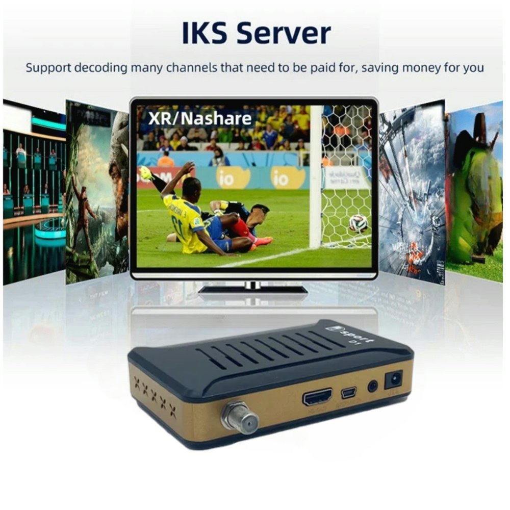 Africa Dvb-s2 built-in wifi FTA Decoders tuner Dsport iks server Mini Satellite Tv Receiver Dvb S2 Free DTH card set-top box