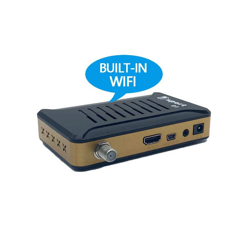 Africa Dvb-s2 built-in wifi FTA Decoders tuner Dsport iks server Mini Satellite Tv Receiver Dvb S2 Free DTH card set-top box