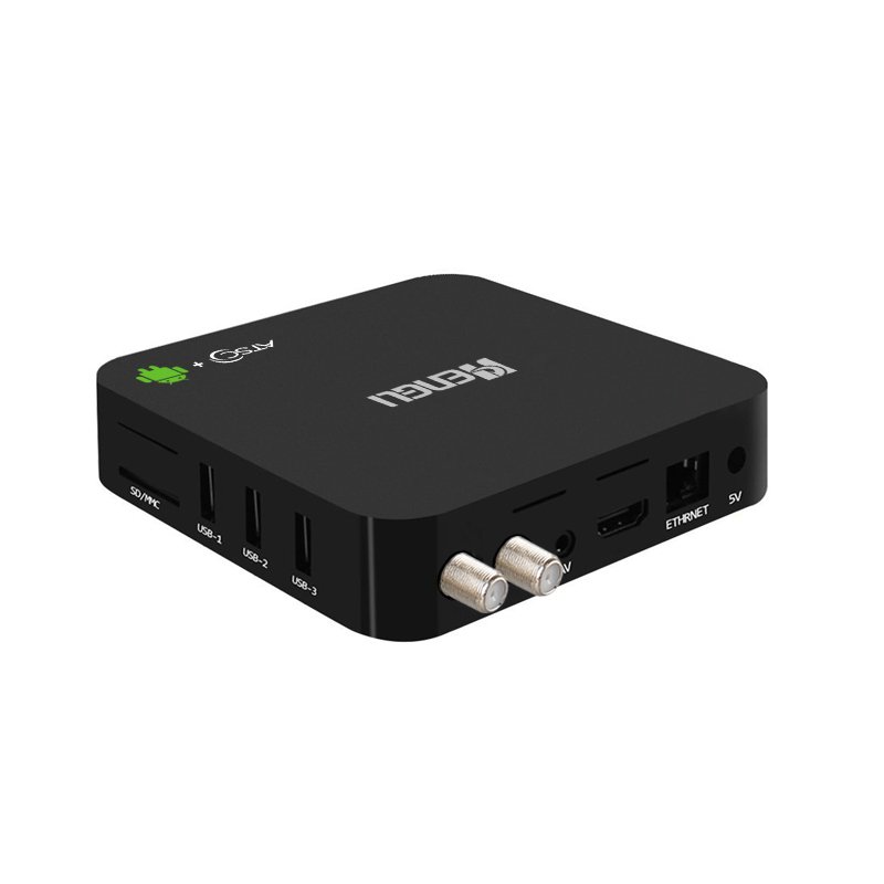 Low Price Android smart tv box amlogic S905 1G/8G 4K tv box 2.4G wifi boxing schedule OTA Android ATSC tv box