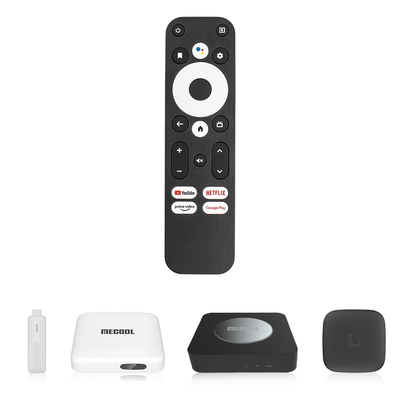 2023 New Voice Remote Control Compatible Onn TV Box H96 Max HAKOPRO MECOOL Android TV Stick Google Certified Set-Top Box