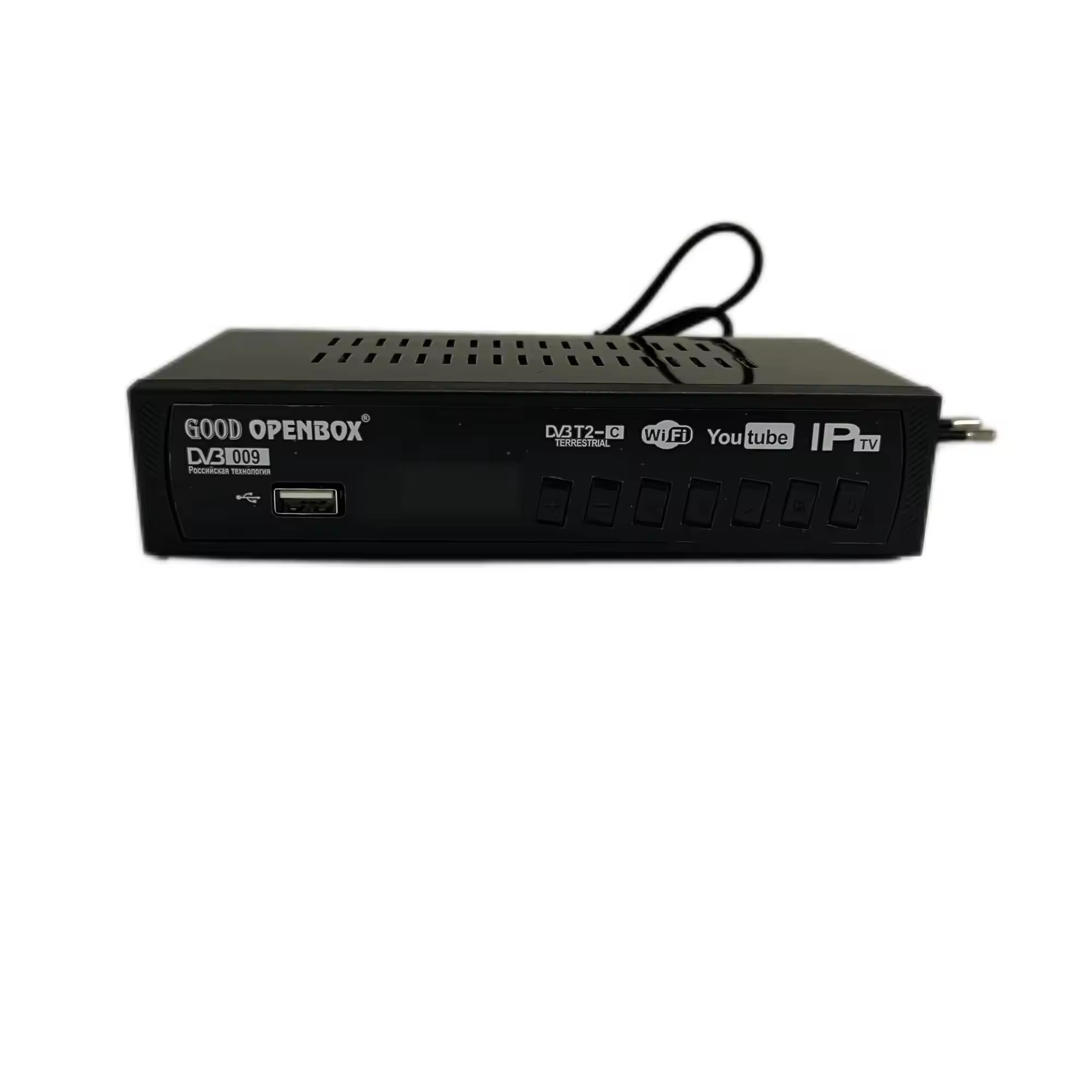 Wireless screen projection strong signal ground receiver 1080 HD 4k, supports IVI, YouTubedVB T2 TV set-top box