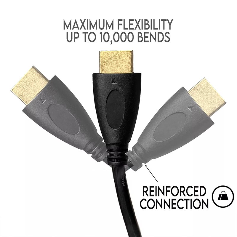 Factory Supply 3D 4k HDMI to HDMI Cable 0.3m 0.5m 1m 1.5m for Pc Laptop Monitor Set Top Box Tv