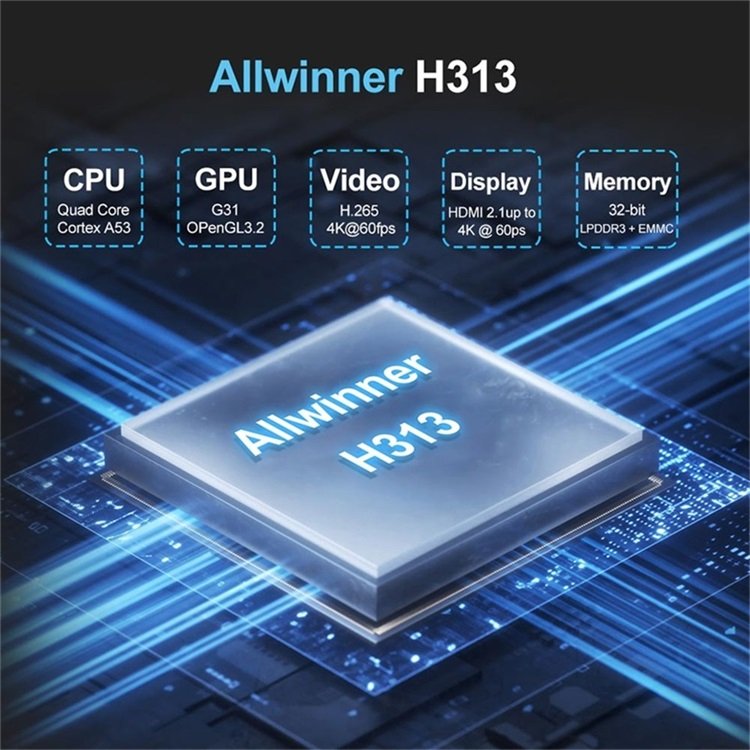 New Leadcool Android 10 TV Fire Stick XS97 S3 Smart TV Stick 1GB RAM 8GB EMMC Set Top Box Allwinner H313 CPU 4K HDR