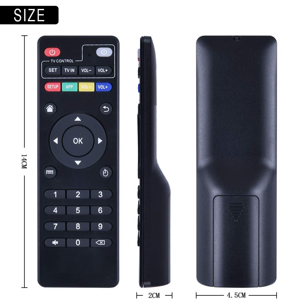 Wholesale TV Remote Control Replacement Smart TV Box Universal Remote Control for Android TV box Set-top box MXQpro T95 Series