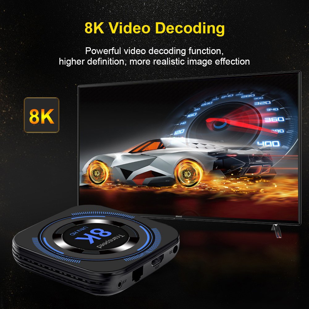 8K Android TV Box Dual Wifi BT 4 0 Android 12 Smart Set Top Tvbox H618 4K 4GB 64GB Quad Core IR Remote Control Reception 2GB/4GB