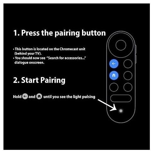 G9n9n New Replacement Voice Remote Control for Google Chromecast 4k Snow Streaming Media Player GA01920-US GA01919-US
