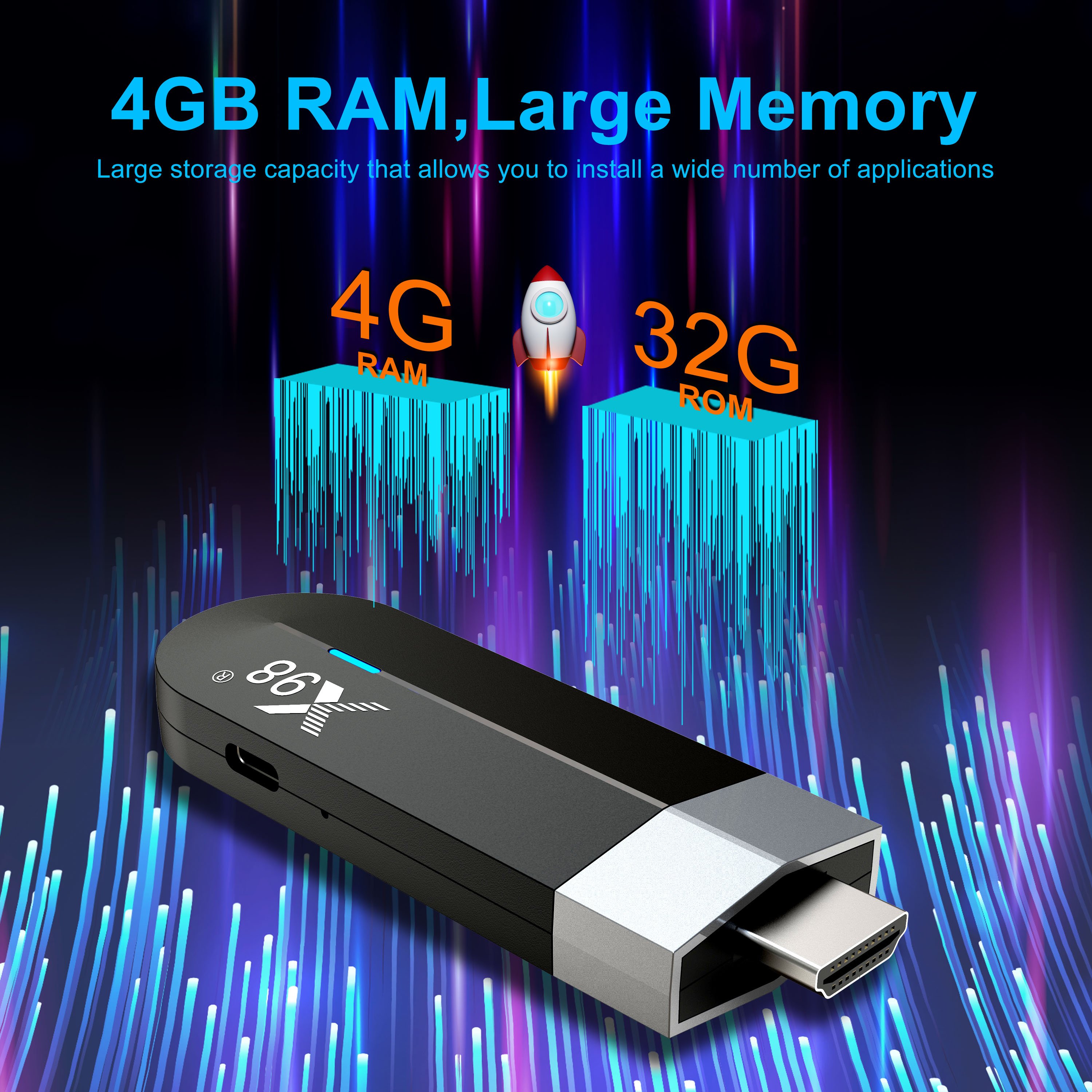 Recommend fashion Mini TV Stick X98 S500 Android 11.0 Smart TV Box Amlogic S905Y4 2.4G/5G WiFi Set Top Box Media Player X98S500