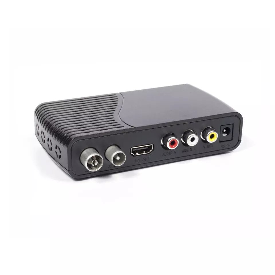 Italy Poland Mini Receiver decoder full hd DVB T2 TV Tuner Box H.265 DVB-T2 set top box