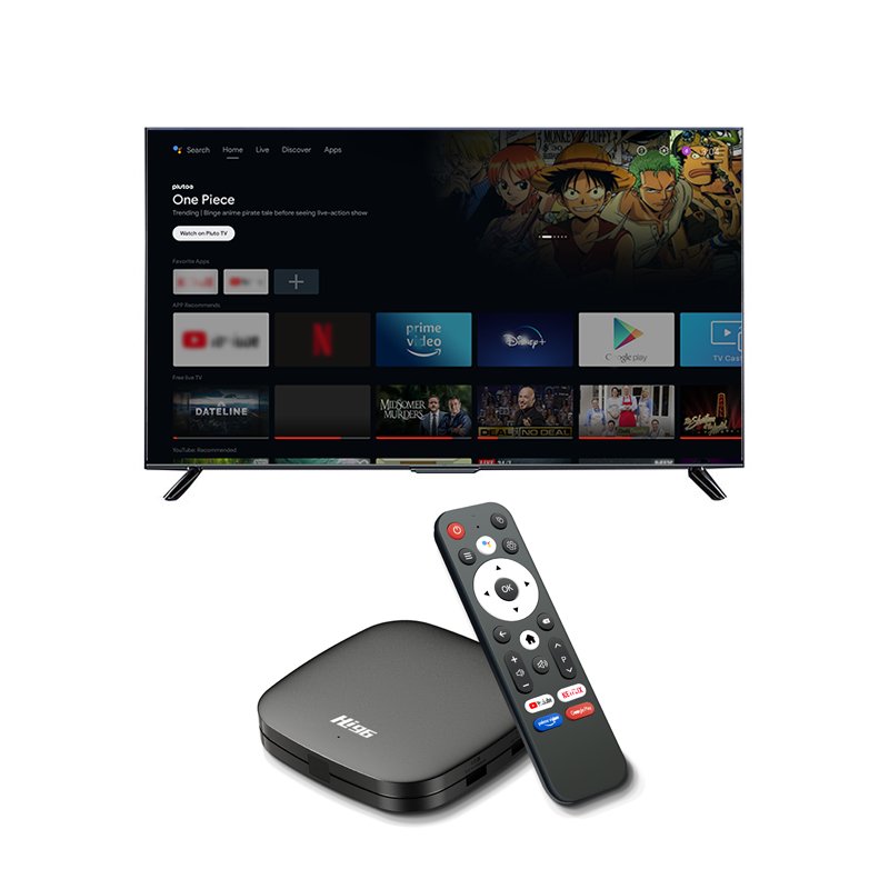2024 Hot selling Android TV BOX Hi96 G1 GK632X 2.4G/5G WIFI Quad Core 4K Smart Set-Top Box