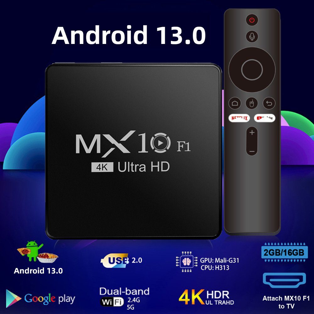 Topleo smart set box tv digital satellite receiver box streaming android 13 certificado mx10 f1 4k 2024 customize android tv box