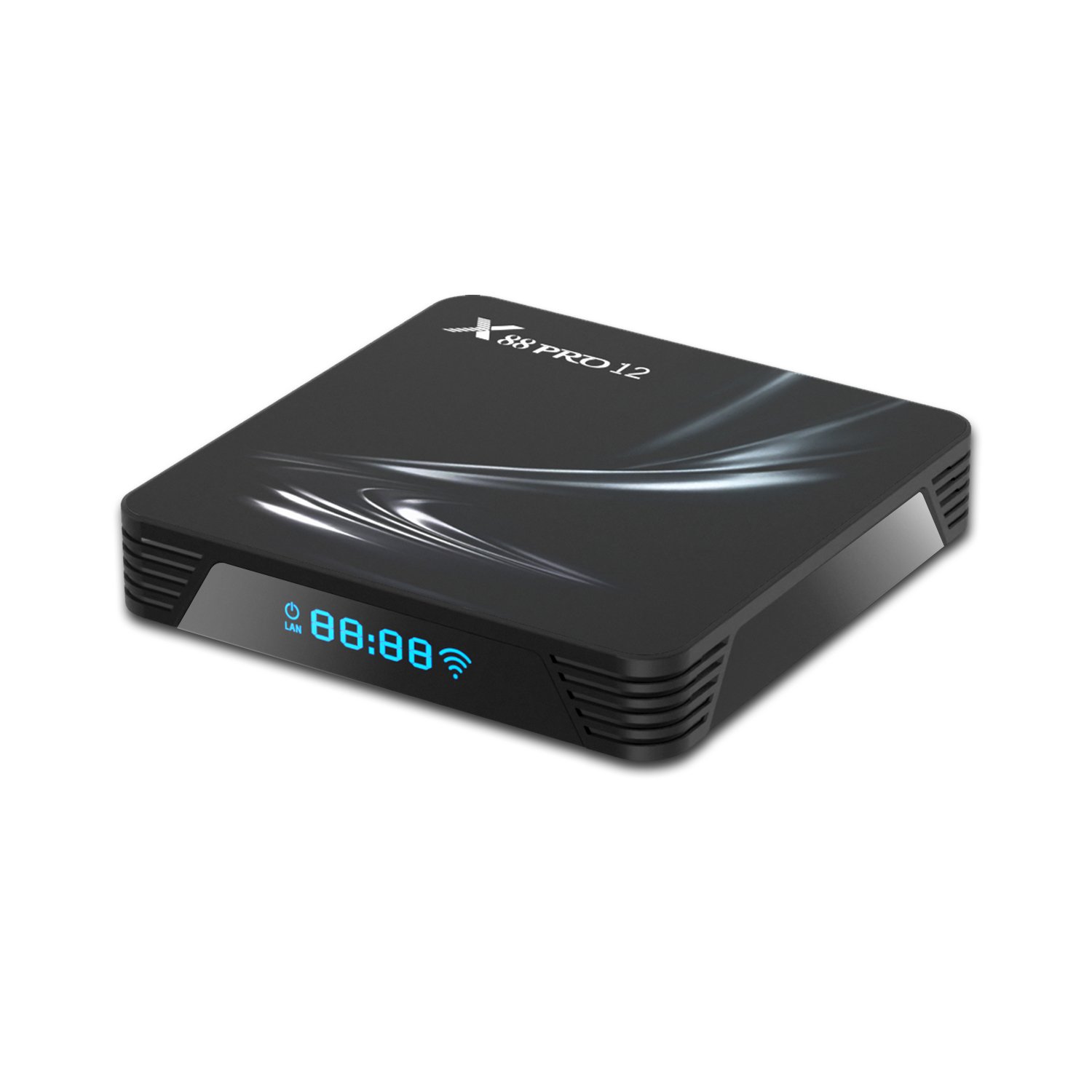 Hot Selling Set Top Box Android 12 Rockchip RK3318 X88 Pro12 BT5.0 Wifi 6 4K HD Video Output Large Storage Space Internet TV Box