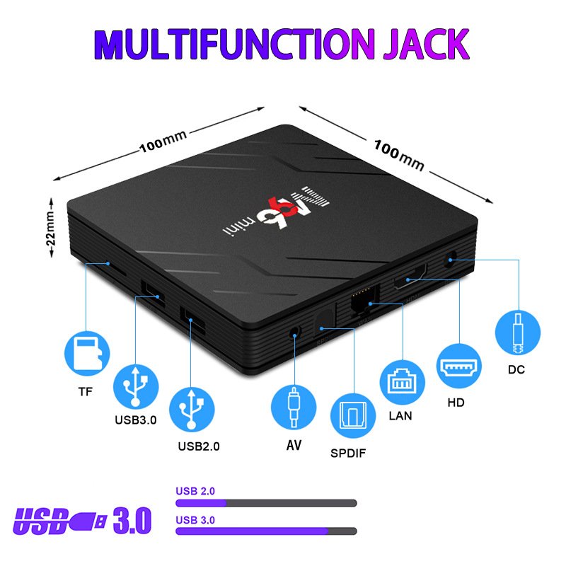 TV network set-top box Android Android 13RK3528 high-definition TV box