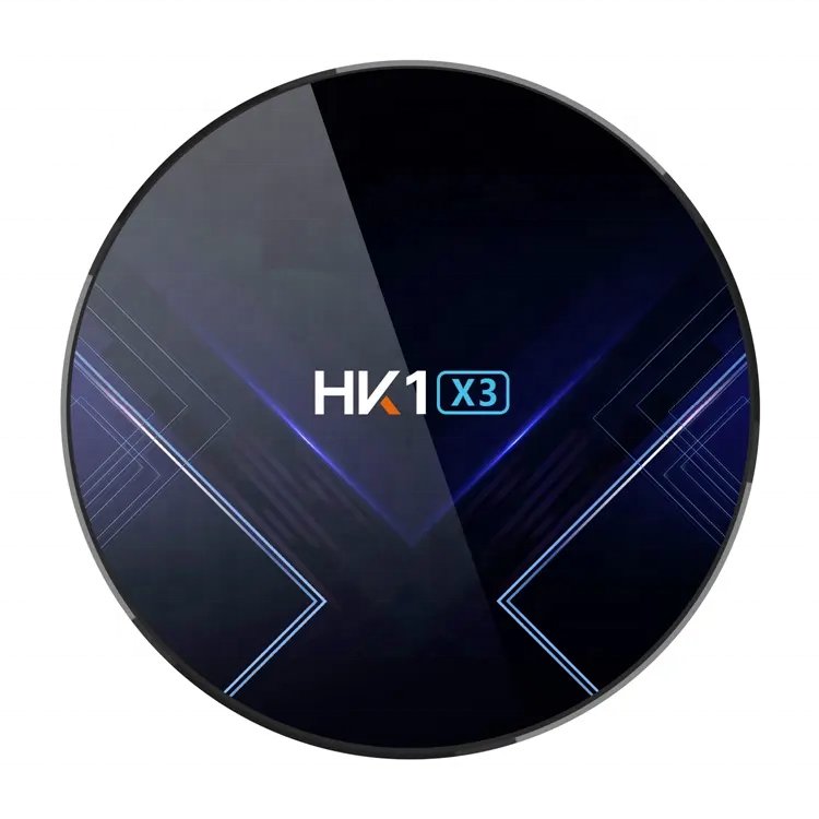 OEM ODM HK1 X3 Set-top Box Customize Amlogic S905X3 2.4G&5G Dual Wifi Support Max 8k Resolution HK1 X3 Android TV Box