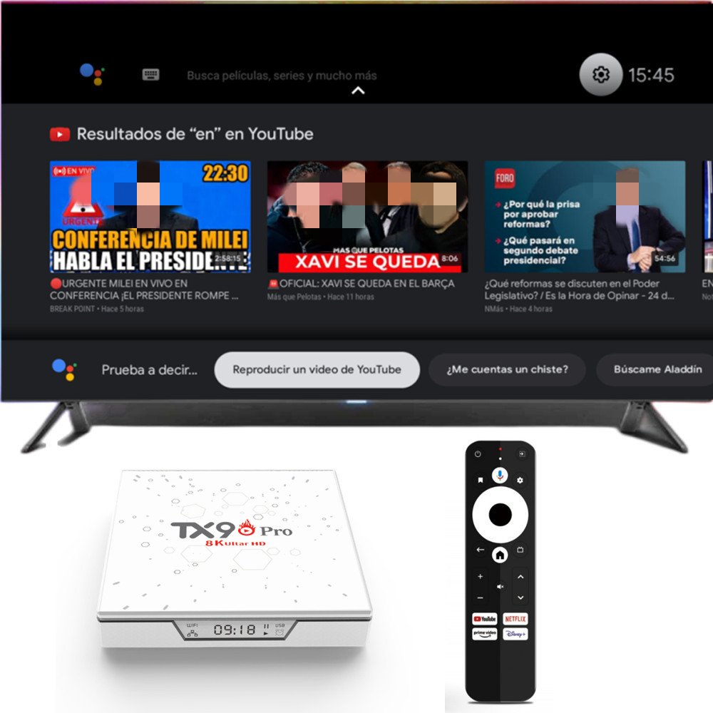 New Arrival tx90 pro set-top box Allwinner H618 subscription Android 13.0 android tv box voice control superbox