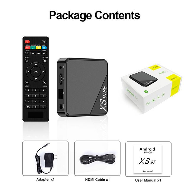 XS97 Cross border Network HD Player H313 Dual band TV Set Top Box Spot Wholesale Foreign Trade TV Box