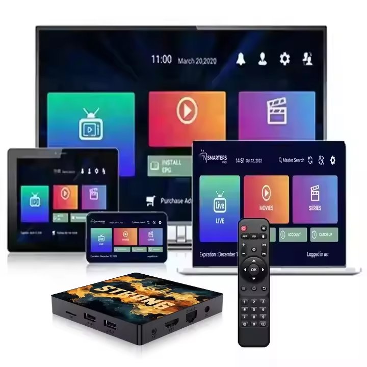 Latest 4K 8K Strong4K TV Receiver Set Top Box stable Android OS XXX STB 4kGold Support server free test