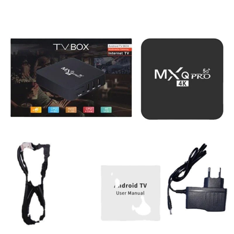 2024 factory Outlet IATV TV BOX Android Smart TV Box Android Quad Core 1GB 8GB MX Q PRO media Player TV STtick Set Top Box