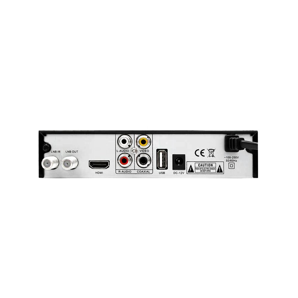 DVB-S2 H.265 Set-Top Box CCCam HDTV Satellite TV Receiver DVBS2 tv box 12 Months Warranty EU Plug Type