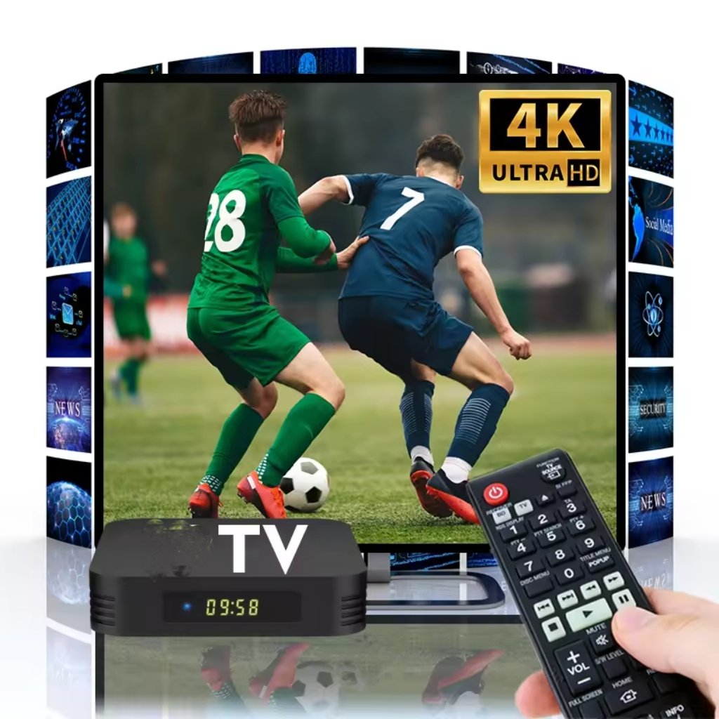 Mega TV Online Stable Set Top IPTVBox smart TV Box Partner Android Quick Delivery 4K HD 2024 HOT selling x96mini