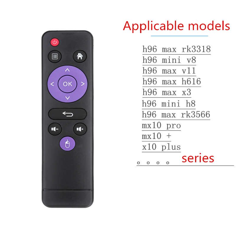 Wholesale Universal Remote Replacement H96 Android TV BOX Remote Control Smart TV Stick