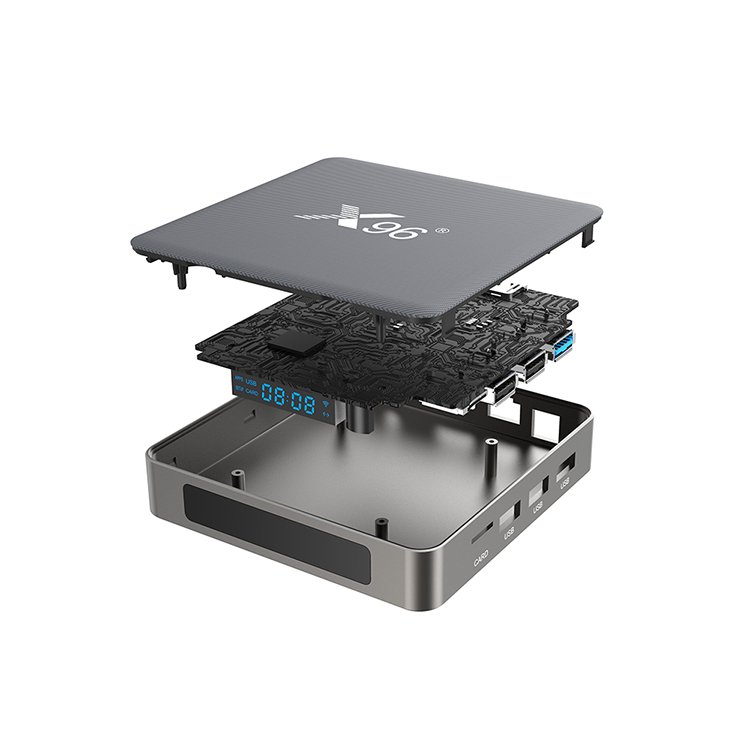 X96 X6 RK3566 Android 11 Smart TV Box 4GB 32GB 8K Set Top Box with 2.4G and 5G Wifi