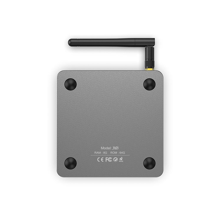 X96 X6 RK3566 Android 11 Smart TV Box 4GB 32GB 8K Set Top Box with 2.4G and 5G Wifi