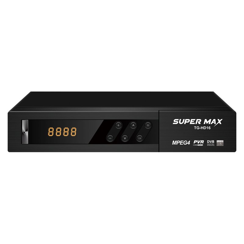 SUPER MAX TG HD16 High Definition Digital Terrestrial Decoder TV Receiver Set Top Box