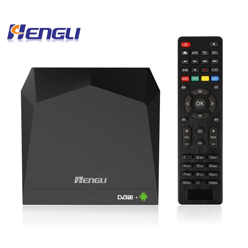4K Smart Quad Core Android Tv Box STB Digital Fta Dvb T2 Receiver set-top box
