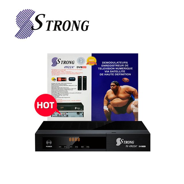 Network TV HD set-top box STRONG 4922A+Cross border popular model of network set-top box