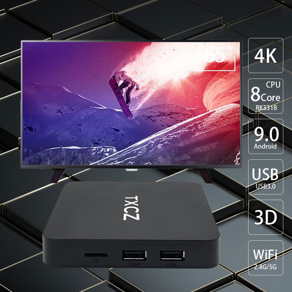 2023 Hot selling item Set-top Box R98Qpro support 4k hd smart subscription set top box Android 9.0 OS 4K*2K UHD Output tv box