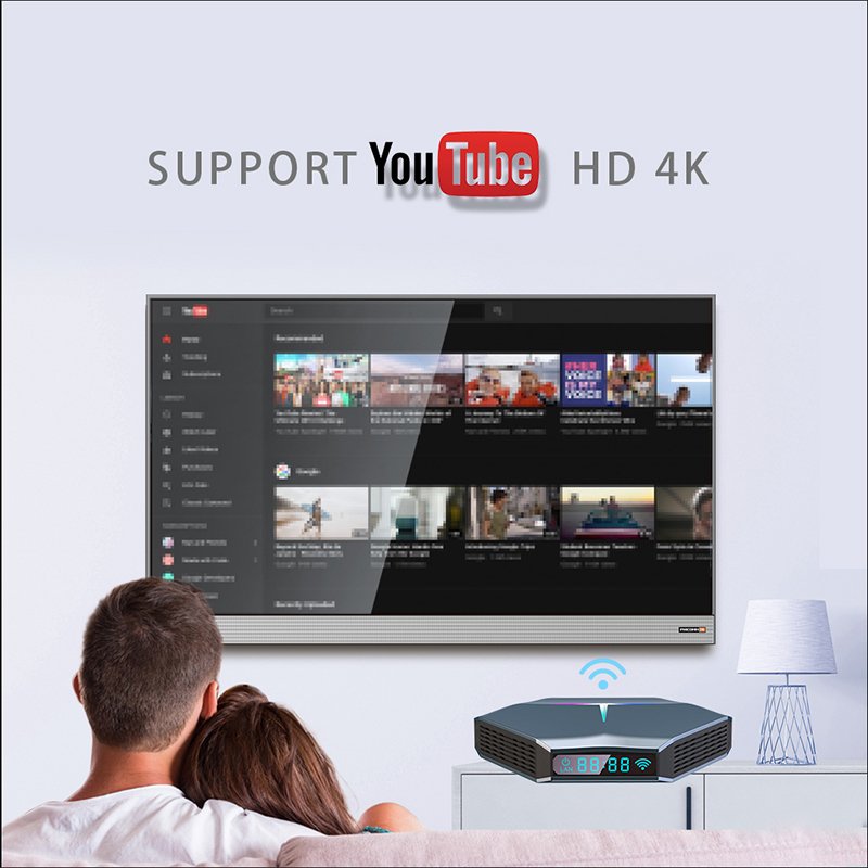 Android 11 tv box A95X F4 Amlogic S905X4 chipset 8K Dual Band Wifi 4GB Ram Smart Set Top Box