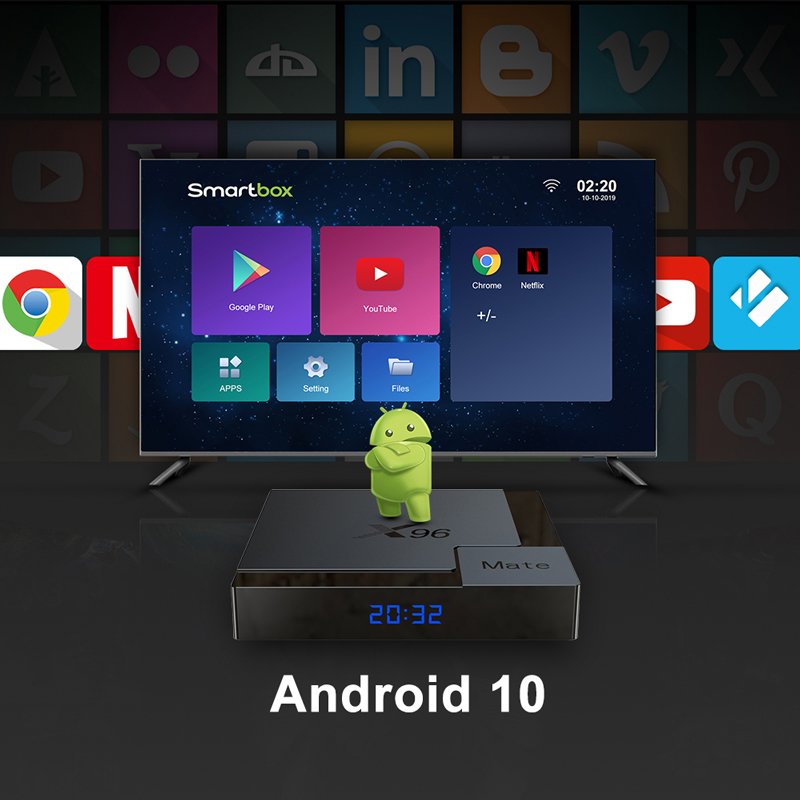 Allwinner H6 Smart TV Box Movie Video Online player 4K Set Top Box Android 10.0 Box Tv With BT 5.0 Dual Wifi