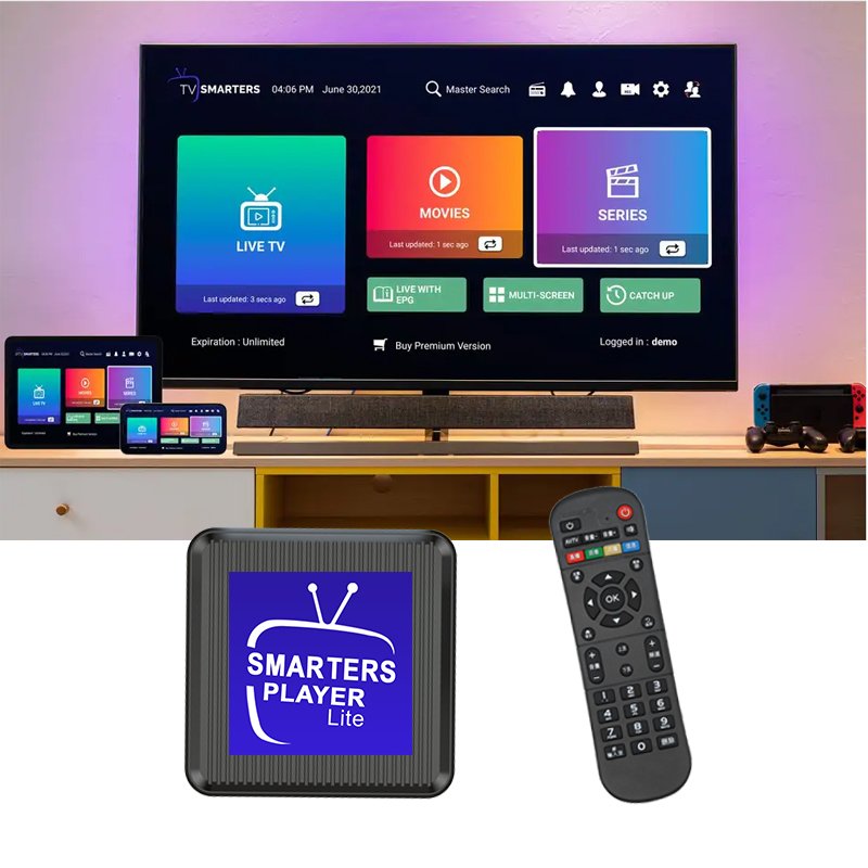 4K Lion OTT TV box Lionott Hot Sale germany albania turkey Smart tv