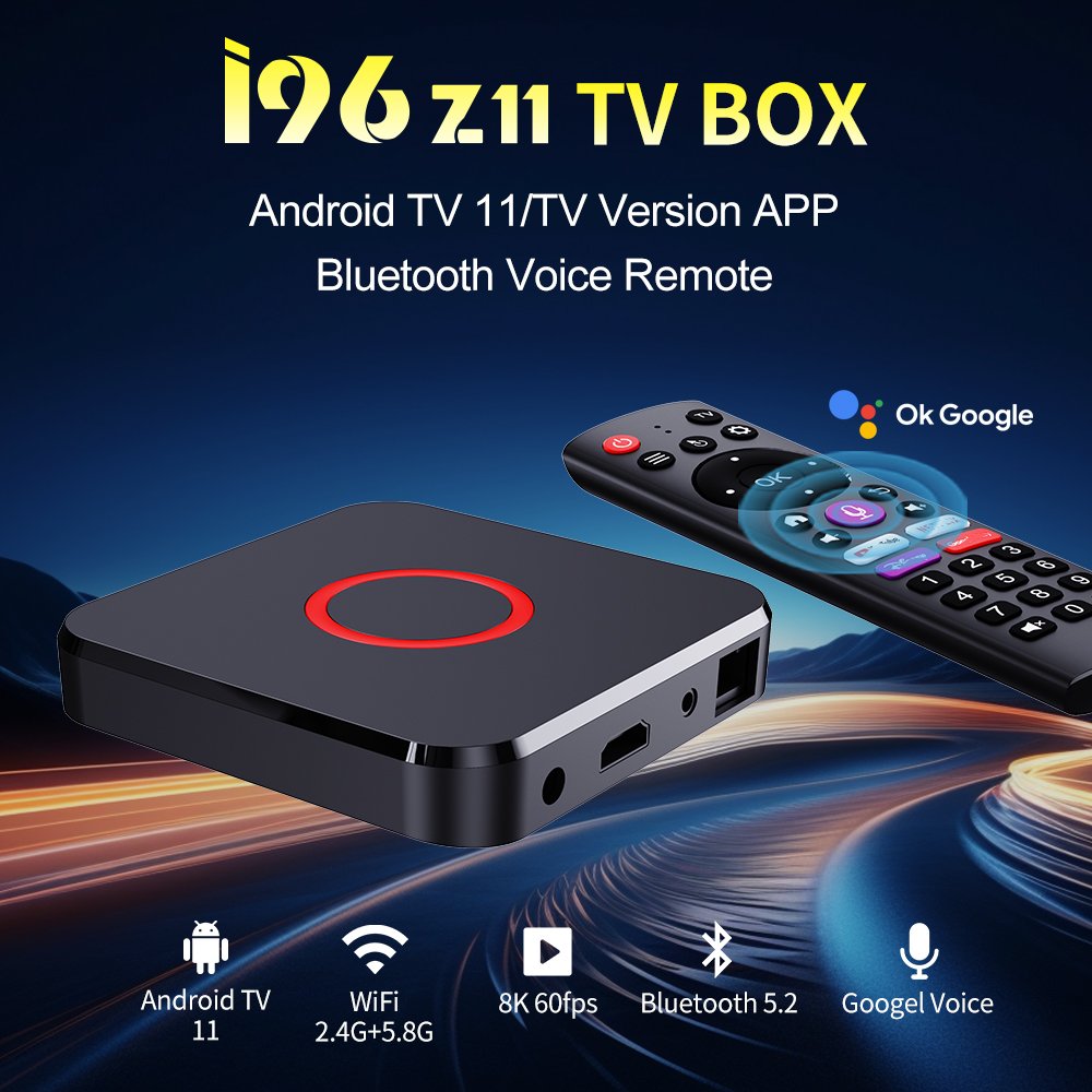 Topleo Certifications tv box Android Dual Wifi Streaming Set top Box S905y4 Smart 4k Tv Box Android 11