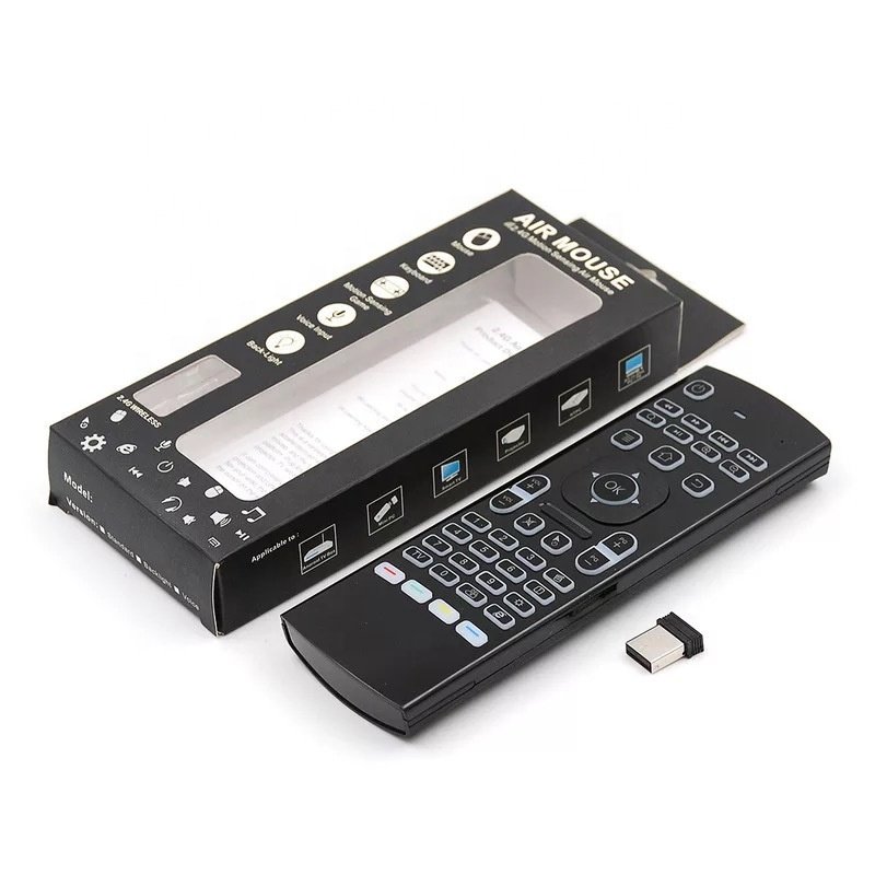 Wireless Keyboard 2.4GHz Air Mouse Remote Control USB for Android Mini PC TV Box