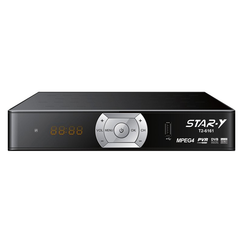 STAR-Y T2-6161 High Quality TV Decoder Digital DVB T2 Set Top Box