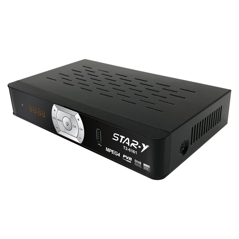 STAR-Y T2-6161 High Quality TV Decoder Digital DVB T2 Set Top Box