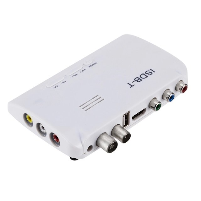 ISDB-T Digital Video TV Tuner Receiver Sets Top Box with remote control