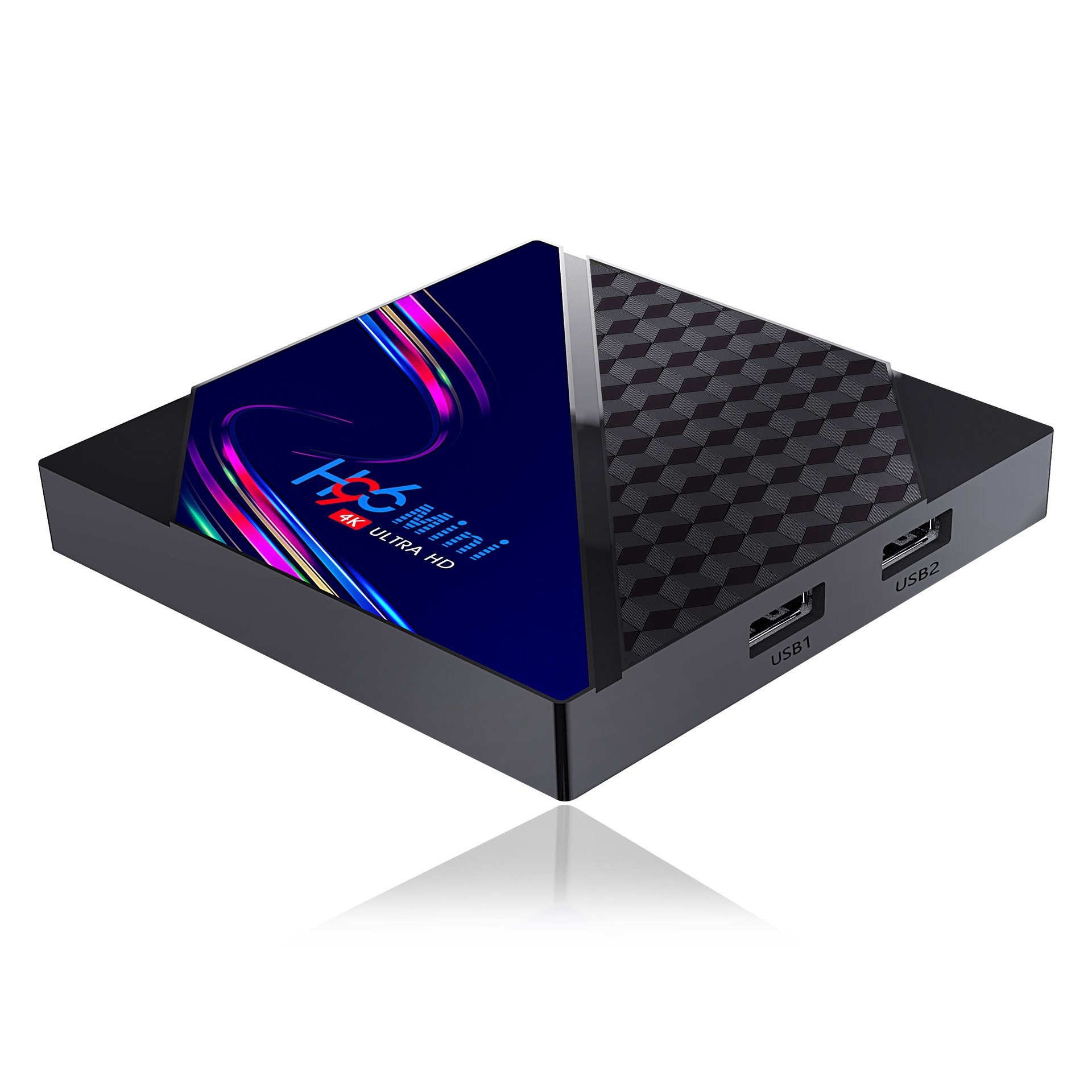 Box Amlogic S905X4-J Quad Core 4K Ultra HD Android TV 11.0 HDR10+ 4Gb Ram 32Gb Rom WiFi6 Media Device set-top box