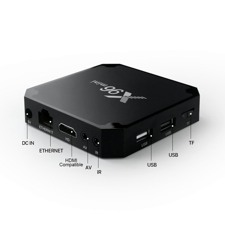 New Leadcool Android 9 X96 Mini Set Top Box SUBTV Lxtream TV Box Amlogic S905W CPU 4K UHD Image USB2.0 WiFi 5G